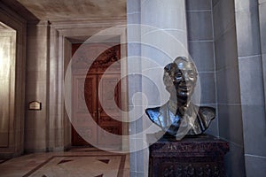 Harvey Milk bust, San Francisco City Hall photo